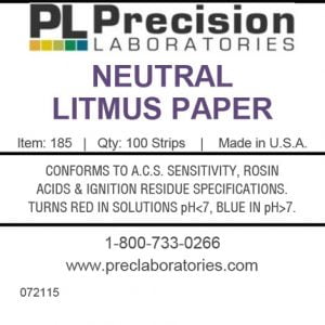 Neutral Litmus Test Paper