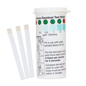 Residual Chlorine Test Strip, 5ppm