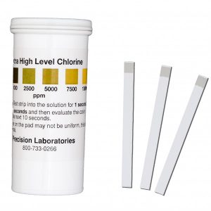 Extra High Level Chlorine Test Strip, 10000ppm