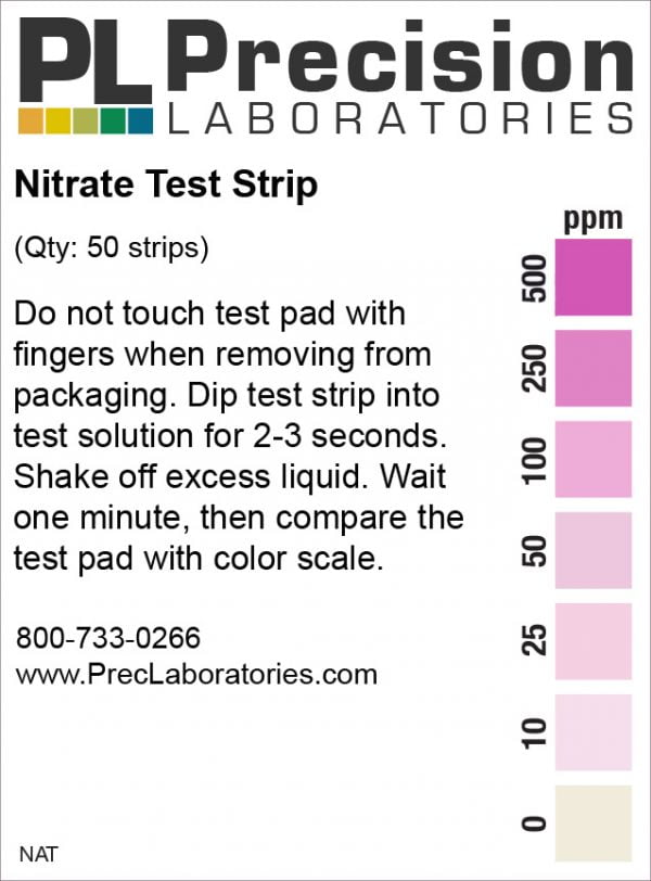 Nitrate Test Strip