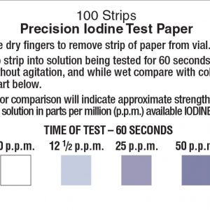 Iodine Test Paper