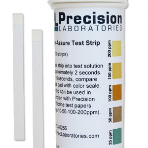 Chlorine test strip