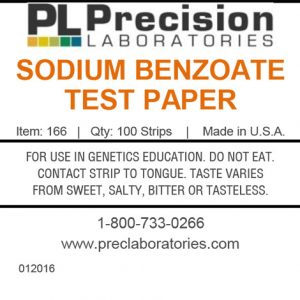 Sodium Benzoate Test Paper
