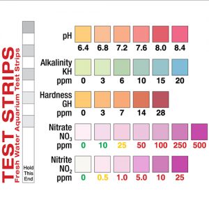 Aquarium Test Strips, 5 pad