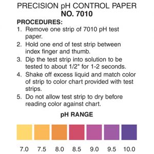 pH 7-10 Test Strip