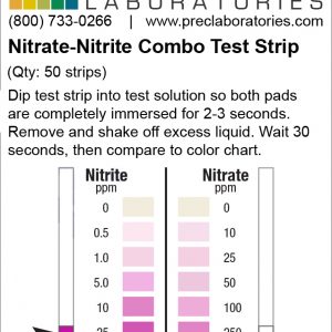 Nitrite Nitrate Test Strip