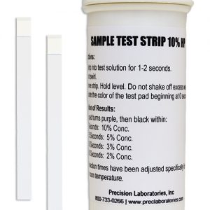 Time Sensitive Peroxide Test Strip