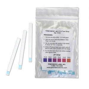pH 11.5–14 test strip