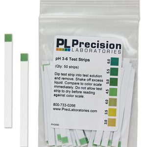 pH 3-6 test strip