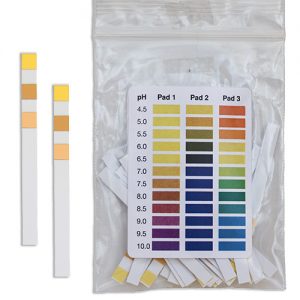 pH 4.5-10 Test Strip 3 pad