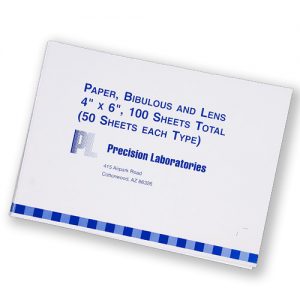 Lens paper Bibulous Paper