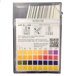 Merck - pH strips indicator 0-14