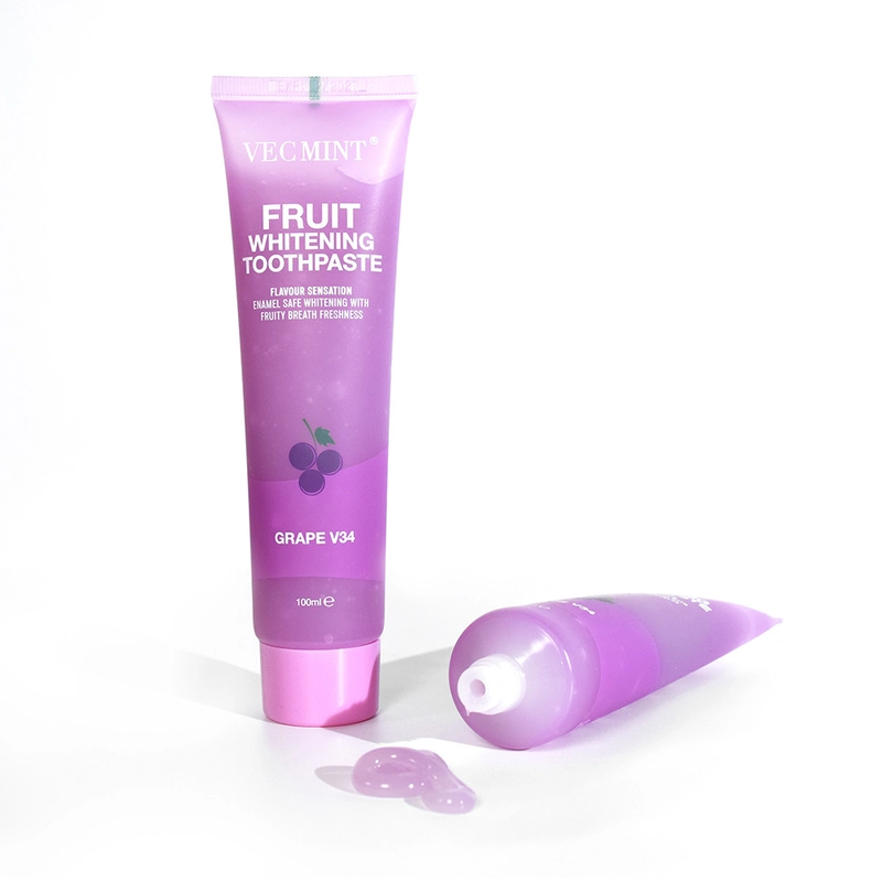VEC MINT 100ml Fruit Flavor Teeth Whitening Basic Cleansing Oral Care Refreshing Toothpaste - Image 4