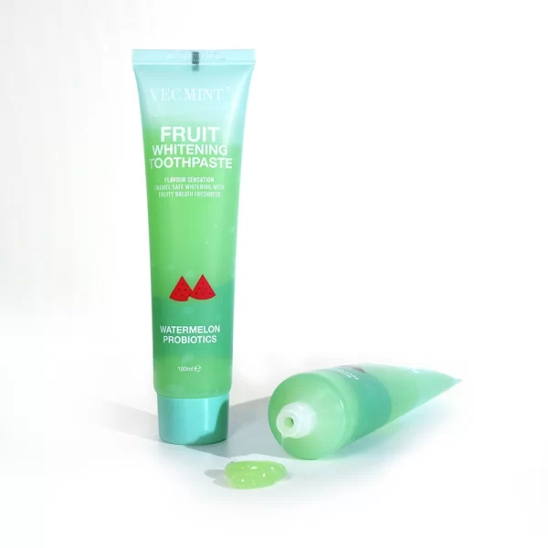 VEC MINT 100ml Fruit Flavor Teeth Whitening Basic Cleansing Oral Care Refreshing Toothpaste - Image 3