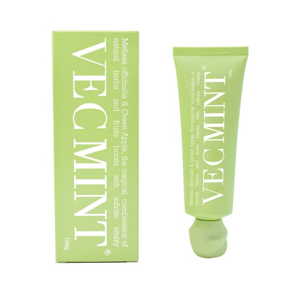 Apple Mint Flavor Toothpaste in Tube White Box Mild Whitening Effect - Image 2