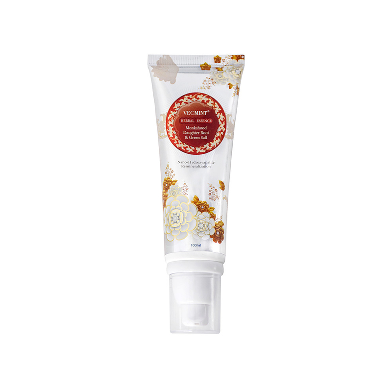 VECMINT HERBAL ESSENCE Nano-Hydroxyapatile Remineralization Toothpaste 100g for Healthy Teeth